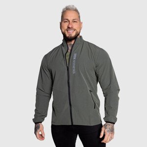 Pánská sportovní bunda Iron Aesthetics Play, vojenská zelená