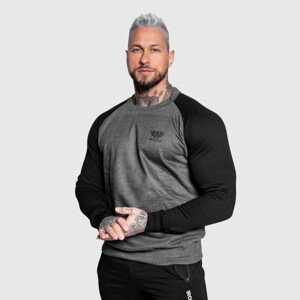 Pánská mikina bez kapuce Iron Aesthetics Enjoy, grey/black