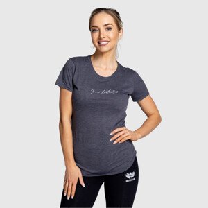 Dámské sportovní tričko Iron Aesthetics Crew Neck, tmavěšedé