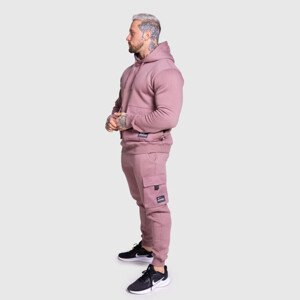 Pánská tepláková souprava Iron Aesthetics Cargo, fialová