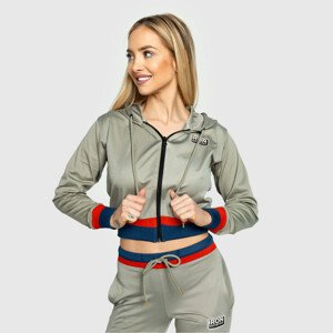 Dámská mikina na zip Iron Aesthetics Magic, sage - VADA VÝROBKU
