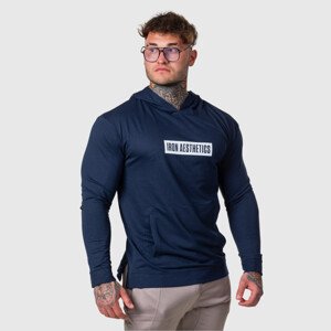 Pánská mikina Iron Aesthetics Terry Hood, navy