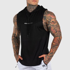 Sportovní tílko Iron Aesthetics Hoodie Tank, černé