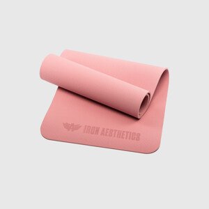 Podložka na cvičení Iron Aesthetics Yoga Mat, růžová