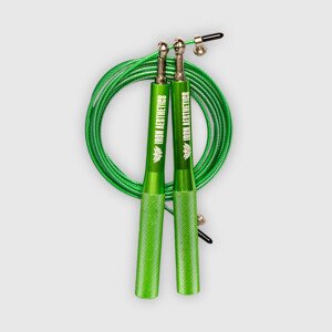 Švihadlo Iron Aesthetics Metal Speed Rope, zelené