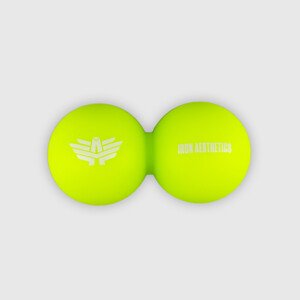 Masážní míček Iron Aesthetics DuoRoll Ball, zelený