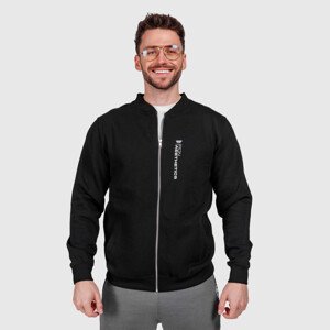 Pánská bomber mikina Iron Aesthetics Zipper, černá