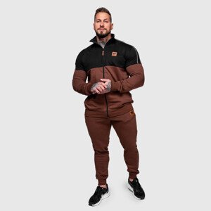 Tepláková souprava Iron Aesthetics Grade, black/brown