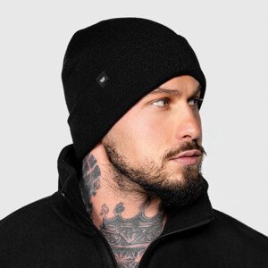 Zimní beanie čepice Iron Aesthetics Topper, černá