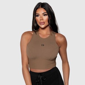 Sportovní podprsenka Iron Aesthetics High Impact, hnědá