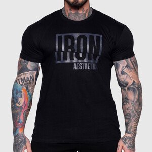 Pánské tričko Iron Aesthetics Slash, černé