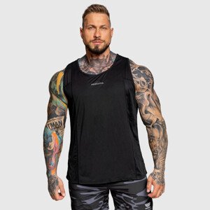 Pánské funkční tílko Iron Aesthetics Camo Mesh, černé
