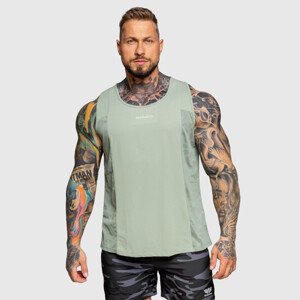 Pánské funkční tílko Iron Aesthetics Camo Mesh, zelené