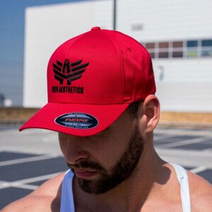 Pánská kšiltovka Iron FlexFit, červená