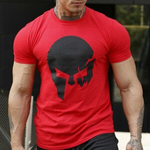 Ultrasoft tričko Iron Aesthetics Skull, červené