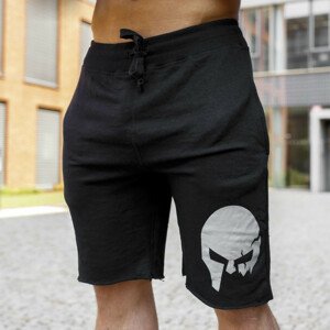 Pánské teplákové kraťasy Iron Aesthetics Skull, black