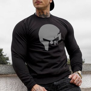 Mikina bez kapuce Iron Aesthetics SKULL, B&G