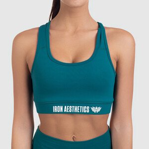 Dámská sportovní podprsenka STUFFED - Iron Aesthetics, smaragd