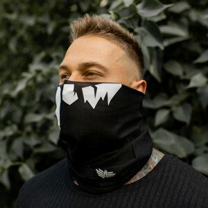 Multifunkční nákrčník Iron Aesthetics Skull, black