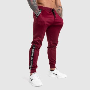 Jogger tepláky Iron Aesthetics Partial, bordové