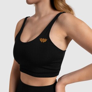 Dámská sportovní podprsenka Stripes - Iron Aesthetics, černá