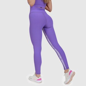 Dámské pasové legíny Iron Aesthetics Te Tape, fialové