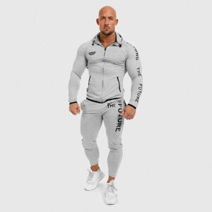 Pánská sportovní SlimFit souprava Iron Aesthetics Beyond the Future, šedá