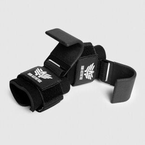 Fitness háky Iron Aesthetics Lifting hooks, černé