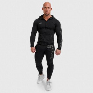 Pánská sportovní SlimFit souprava Iron Aesthetics Beyond the Future, černá