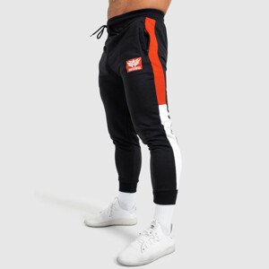 Jogger tepláky Iron Aesthetics Tricolora, černé