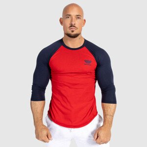 Pánské 3/4 tričko Iron Aesthetics Outline, red/navy