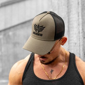 Pánská kšiltovka Iron Aesthetics Boost, green/black