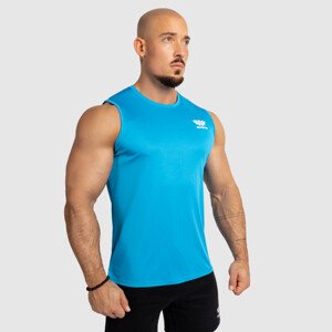 Pánské fitness tílko Iron Aesthetics Smooth, modré