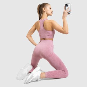 Bezešvá fitness souprava Iron Aesthetics Seamless Spots, růžová