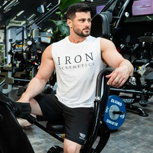 Pánské tílko Iron Aesthetics Outwick, bílé