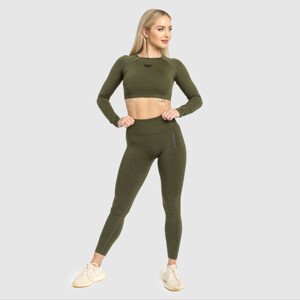 Bezešvá souprava Iron Aesthetics Solid, zelená
