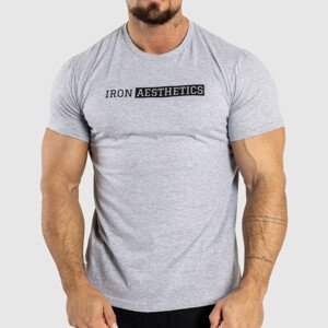 Pánské sportovní tričko Iron Aesthetics Shadow, šedé