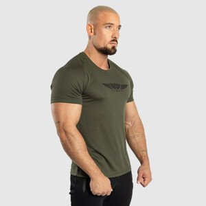 Pánské sportovní tričko Iron Aesthetics Seals, dark khaki