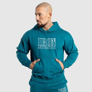 Pánská mikina Iron Aesthetics Swaggie, smaragdová